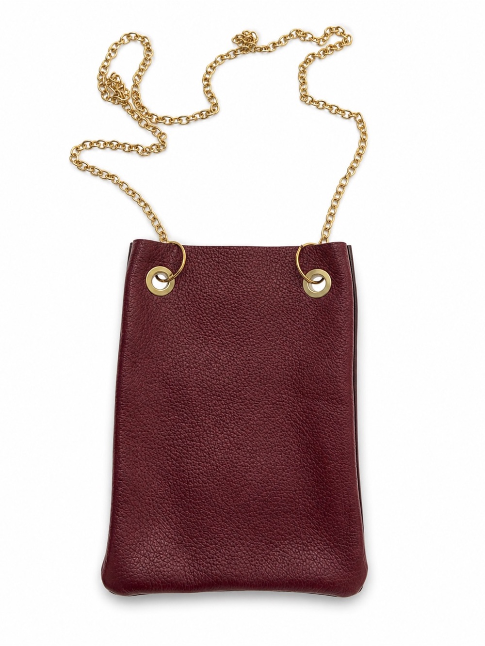 NEW Leather cell phone crossbody/pouch